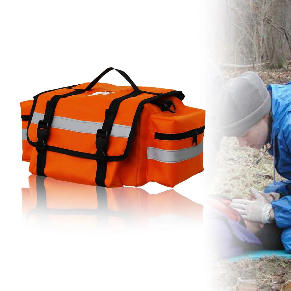 Kit di Pronto Soccorso Vuoto, Borse per Emergenze Mediche e Campeggio, Kit di Sopravvivenza, Set Professionale Completo per Autodifesa e Infermieristica