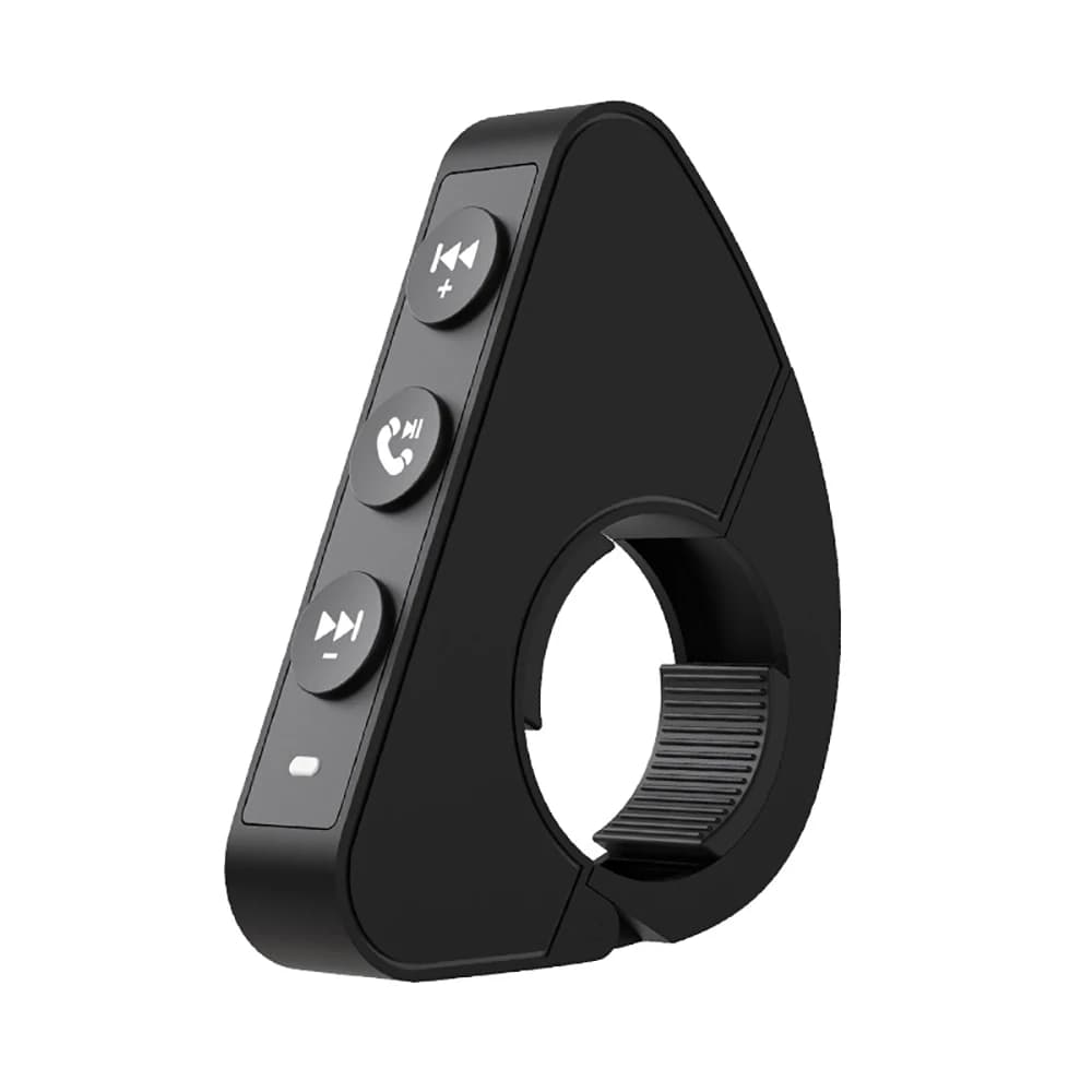 Remote control button for Bluetooth handlebar waterproof wireless for headset for helmet Multimedia controller for motorcycle/bicycle handlebar