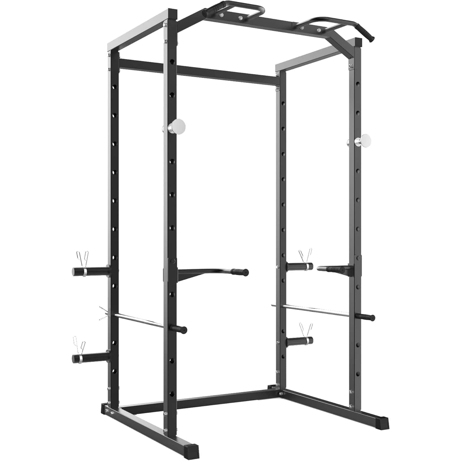 Power Cage Multifunctional Power Rack from 1100 pounds with pull-up bar Power Rack adjustable safety bar for home gym Garage Gym