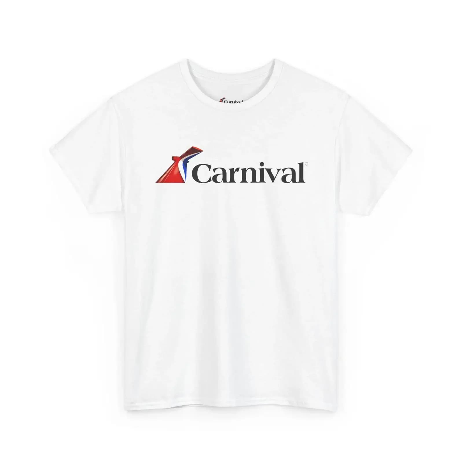 T-shirt con logo Carnival Cruise Line Travel Vacation vintage, abbigliamento firmato effetto lavato, grafica uomo, morbido, elegante, versatile