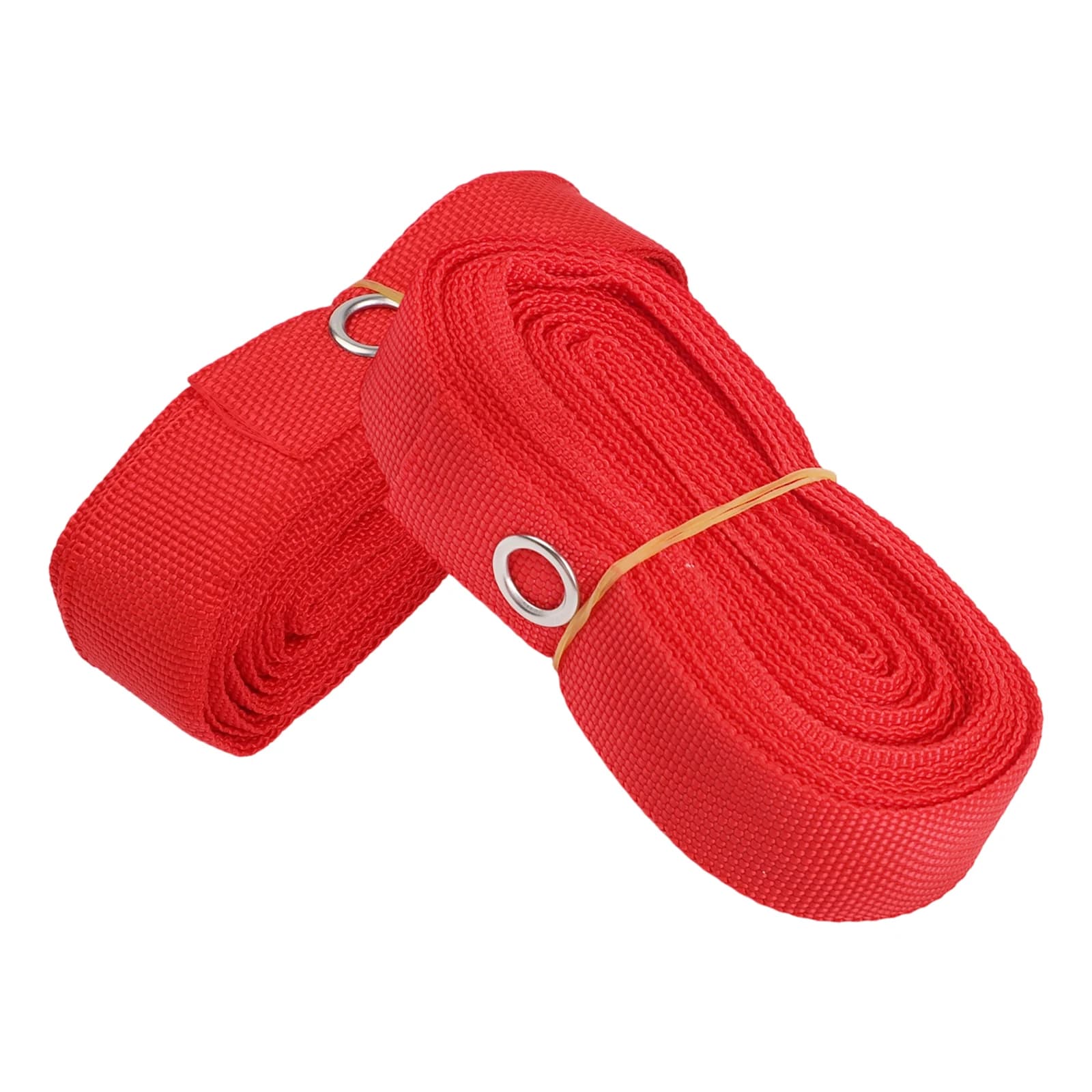 8x16m Beach Volleyball Boundary Lines for Outdoor Court with Stakes Nylon Rope and Ground Nails for Firm Boundary Setup