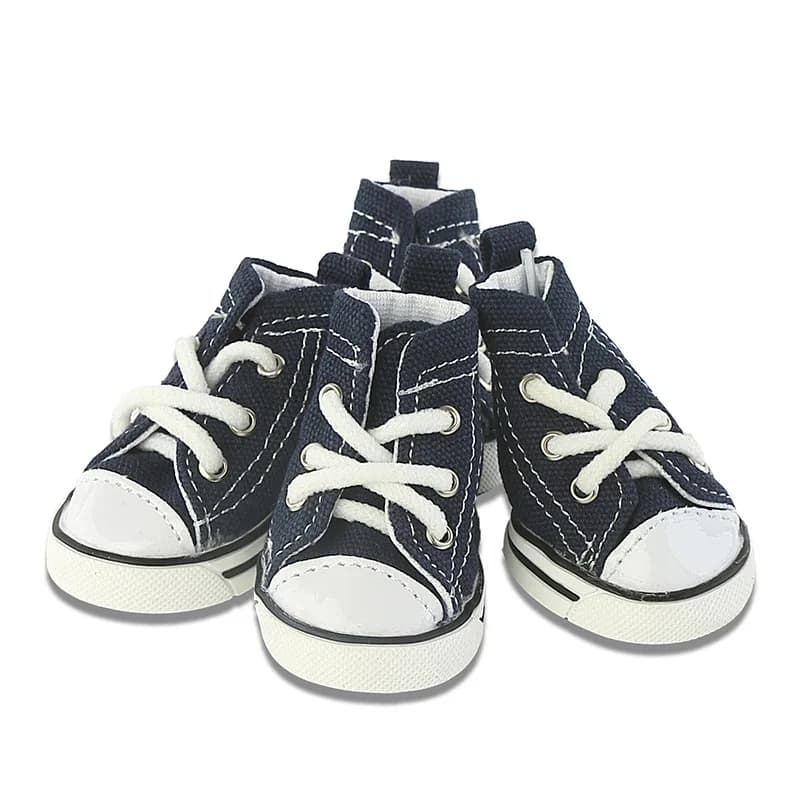 ​Pet Dog Shoes Puppy Small Dogs Canvas Sneaker Boots Non Slip Casual for Outdoor Walking Sports Hot Pavement Protective Cover​