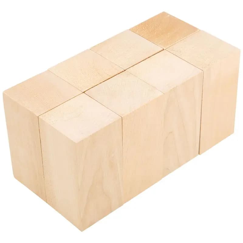 RABIT AS59~ Blocchi di legno di tiglio per intaglio 4 x 2 x 2 pollici, kit di blocchi di legno grandi per intaglio, per bambini, adulti, principianti o esperti