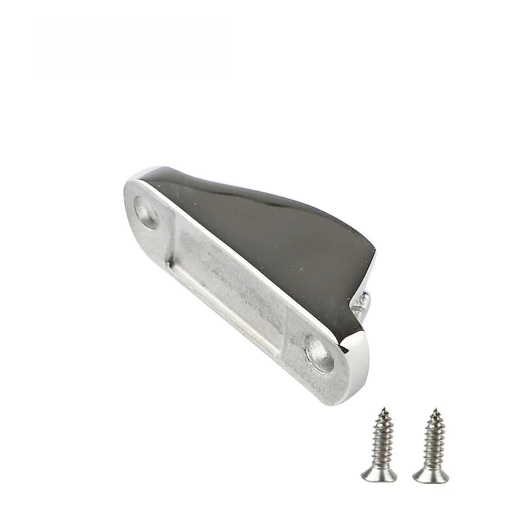 For Marine Rope Clamp Grip 316 Stainless Steel Clam Cleat for Boats 18x48mm Size Supports 6mm Rope in Harsh Conditions