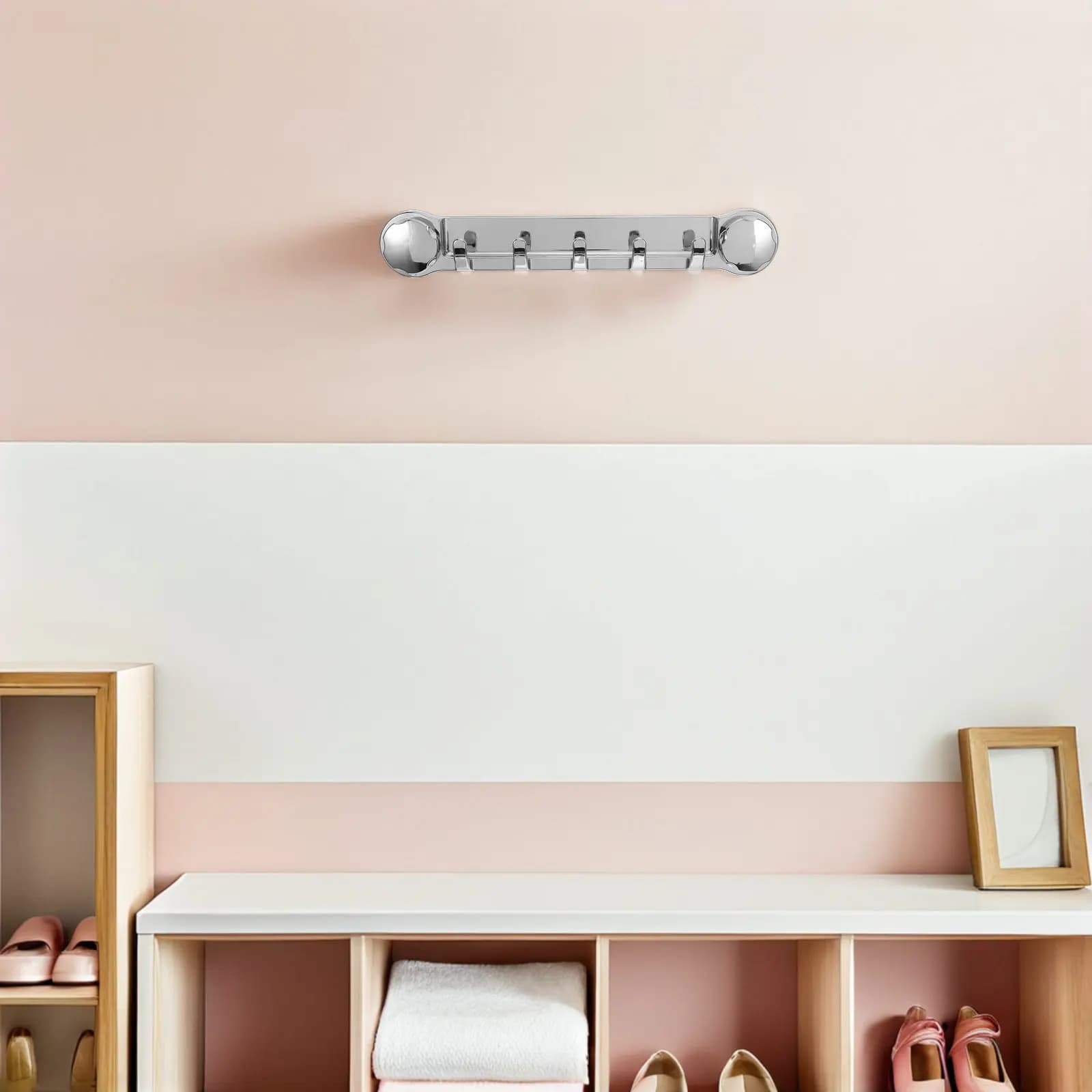 Ganci a ventosa per bagno, resistenti, senza foratura, porta asciugamani per utensili da cucina, organizer per accappatoi e cappelli da doccia