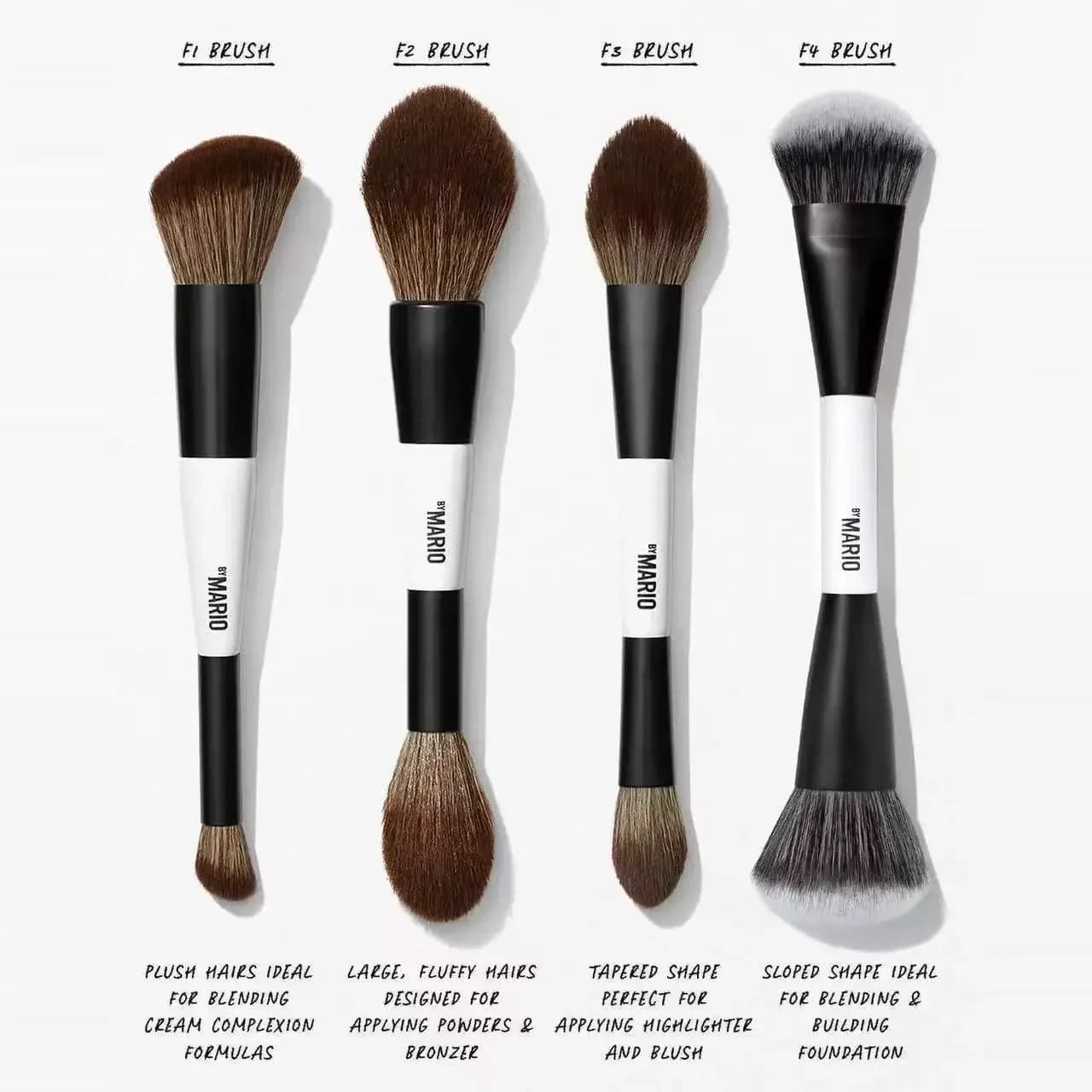F1 F2 F3 F4 E6 EF1 Highlight Blush Makeup Brush Ambient Soft Glow Blush Brush Soft Fiber Fashion Hair Face Cosmetic Brush