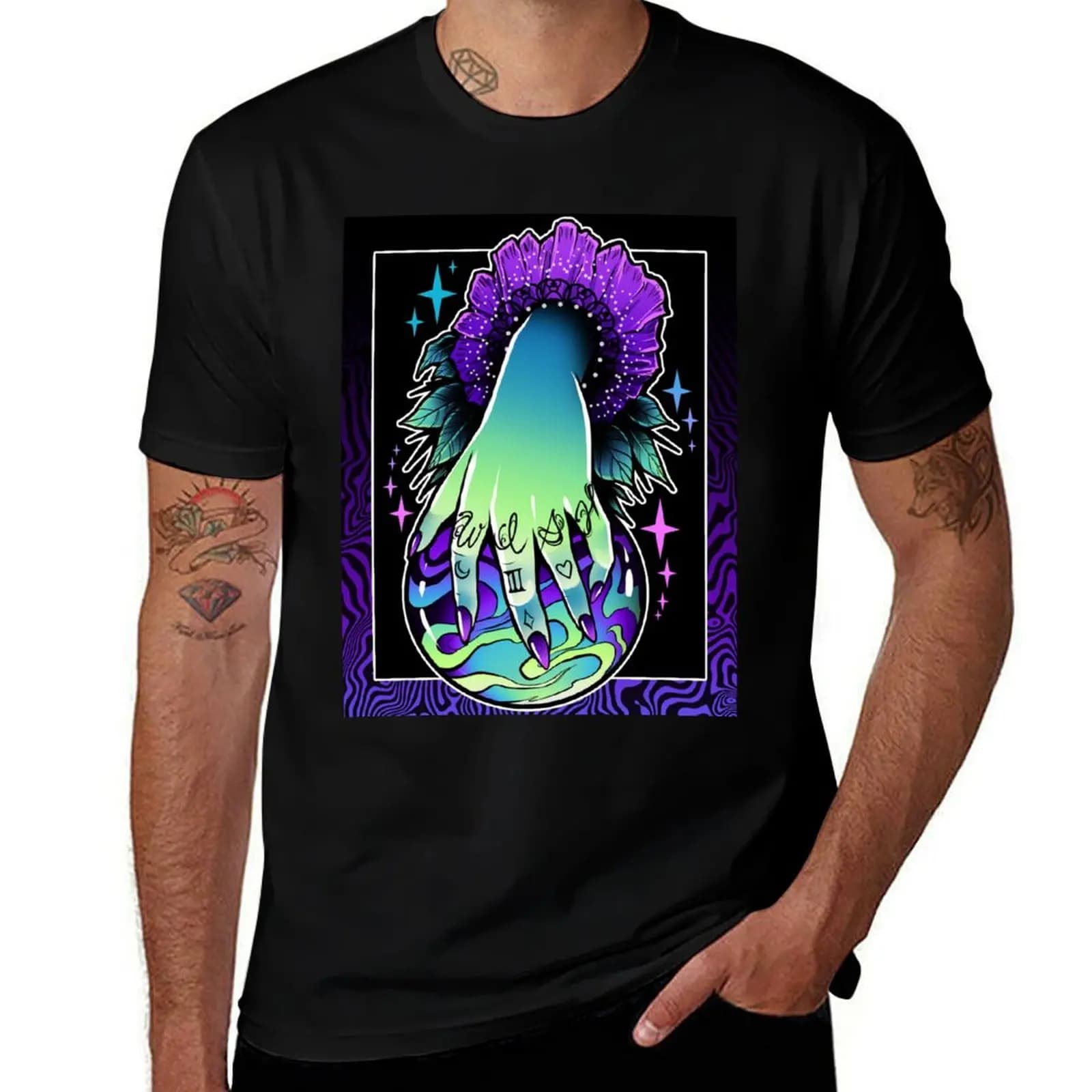 T-shirt Crystal Ball Performance Workout a maniche corte