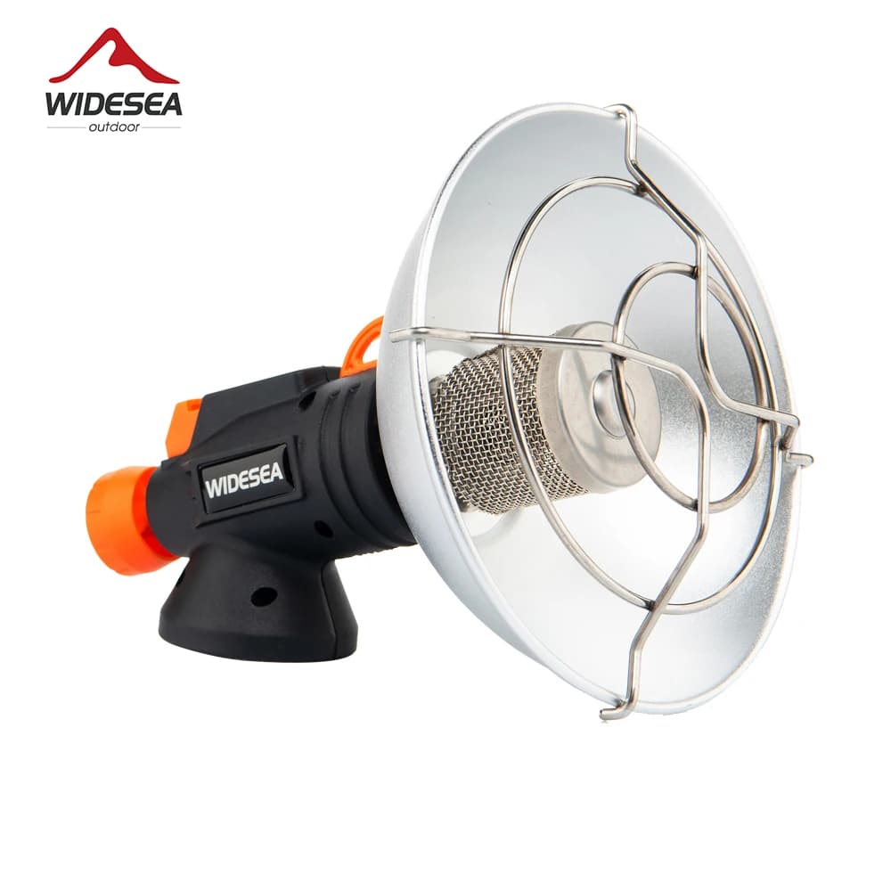 Widesea camping heater portable stainless steel fireplace for outdoor winter stove hiking gas burner heating survival equipment