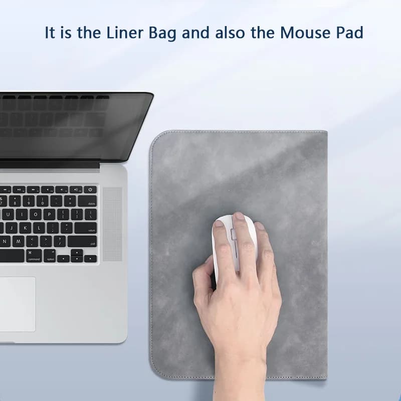 Custodia per Laptop in Pelle PU per MacBook Air 13/15 A3449/A3448 M4 M5 13/14/15/16 pollici (Modelli 2025/2026)