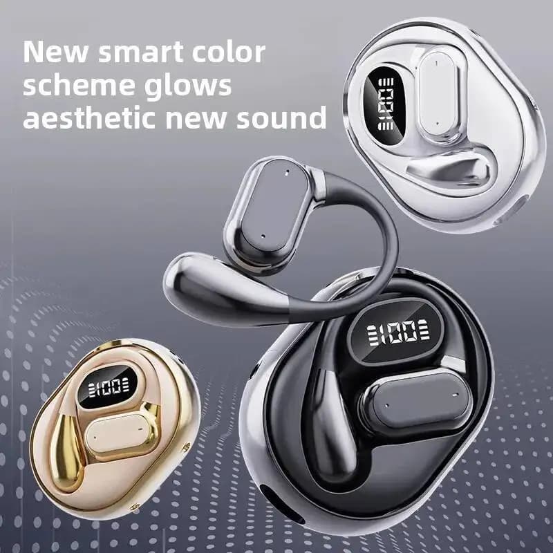 144 lingue AI Traduzione OWS Bluetooth 5.3 Gancio per l'orecchio Vero wireless Interpretazione simultanea Auricolari Hifi per viaggi sportivi