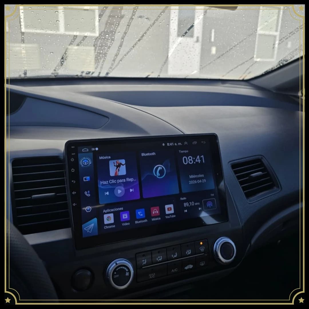 7in Car Multimedia Head Unit 2+64GB Support CarPlay Android Auto GPS WiFi Bluetooth Equipped AHD Rear View Camera Touch Screen Car Stereo Compatible with Toyota Tundra 2003-2006