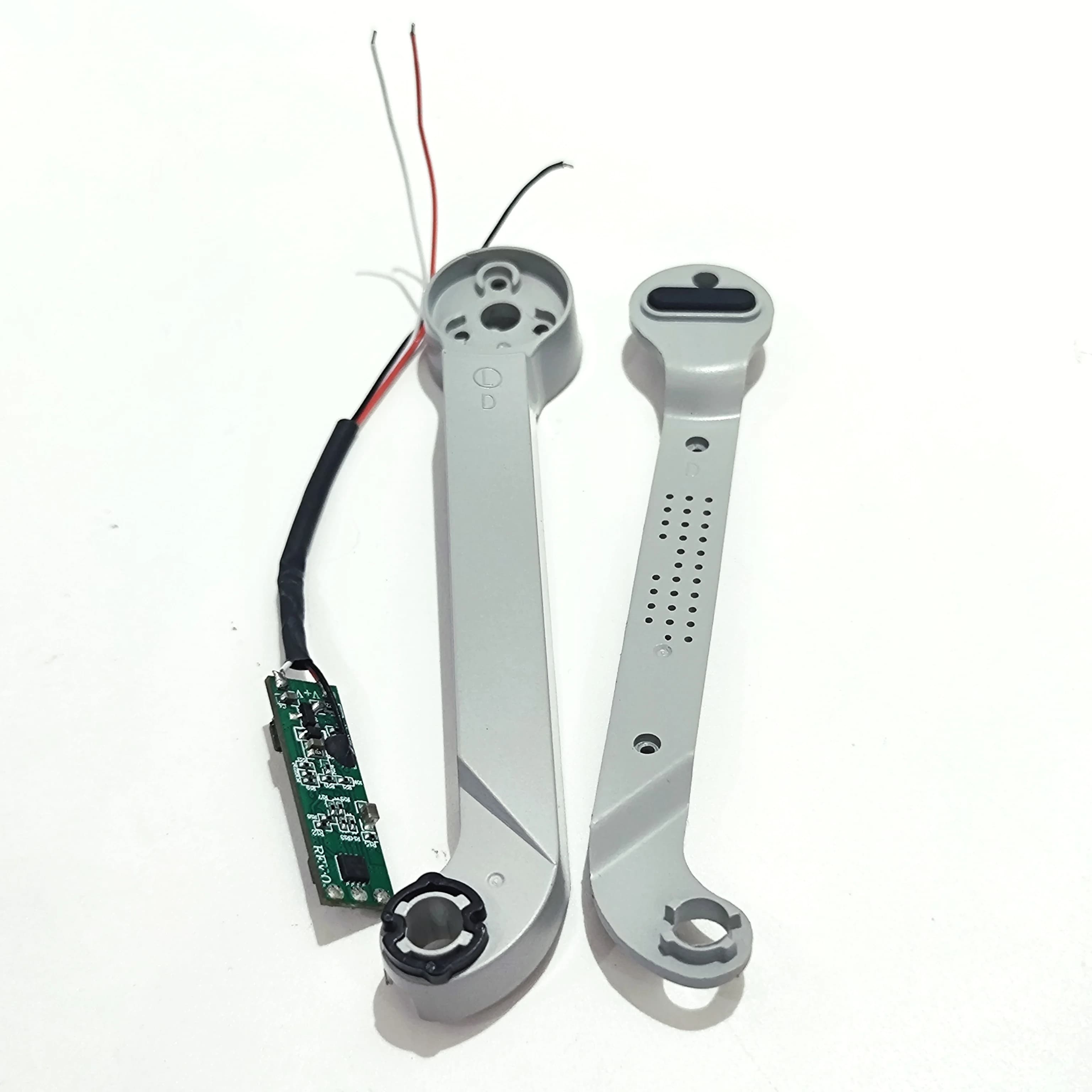 Parti di Ricambio per Drone GPS KF102, Braccio Posteriore in Gomma/Placa ESC per Quadricottero RC Pieghevole Brushless