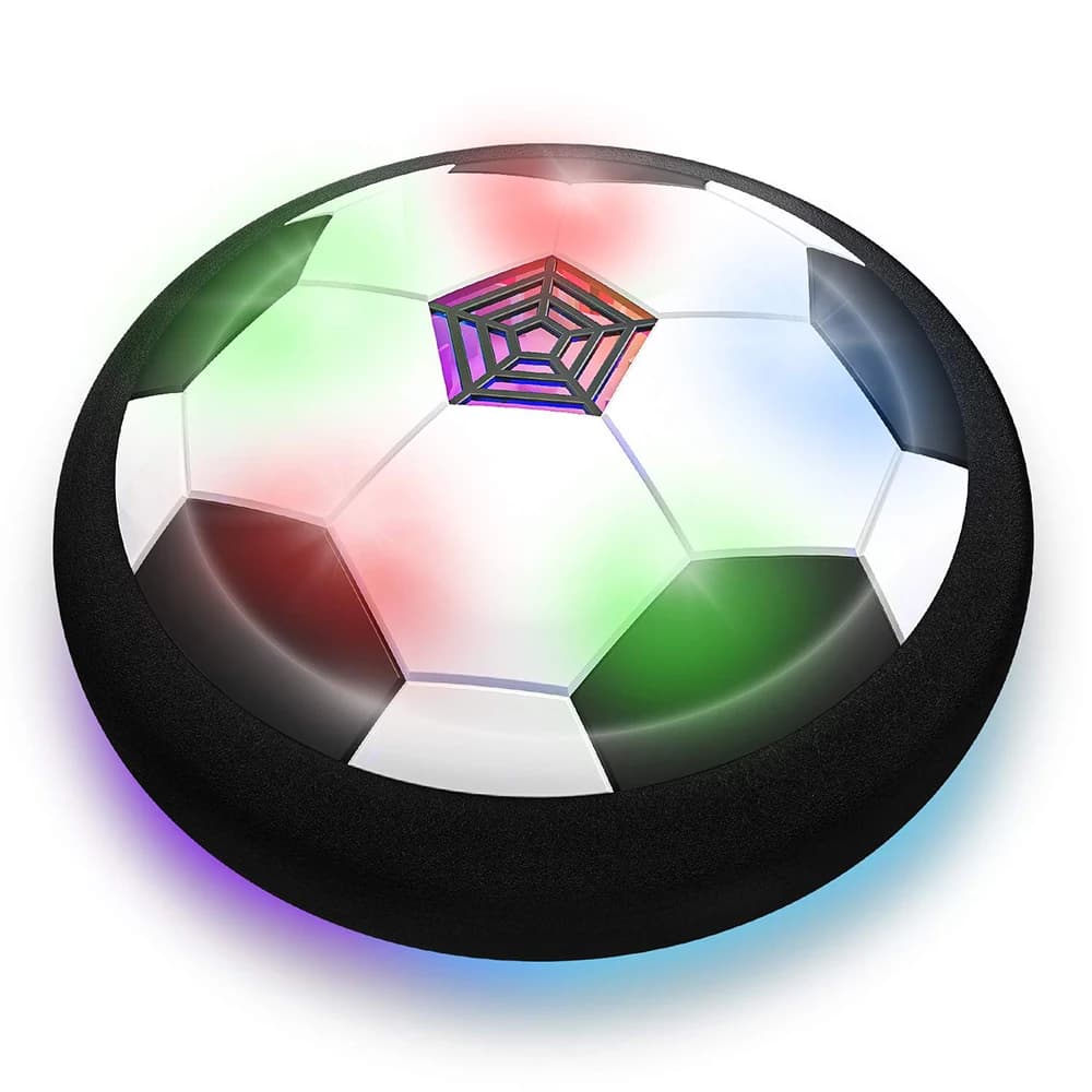 LED Hover Soccer Ball Training Ball for Air Power Play Football Indoor and Outdoor Play Sports Toys Children's Birthday Gifts Football