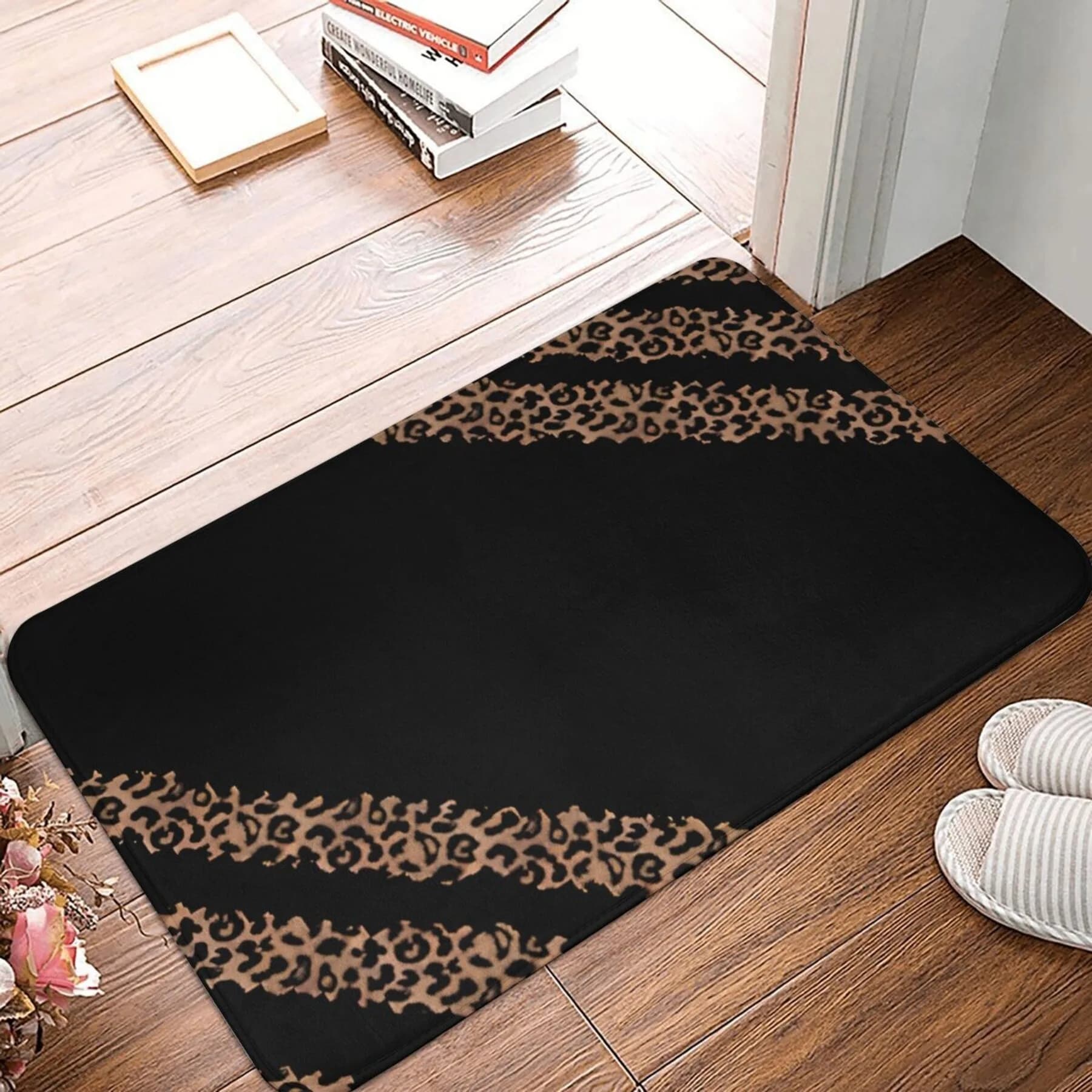 1PC Tappeti da cucina con motivo a strisce Tappetini per porte di casa antiscivolo Tappeto da bagno design pop Tappetino da bagno Tappeto per la casa Lavanderia Decor