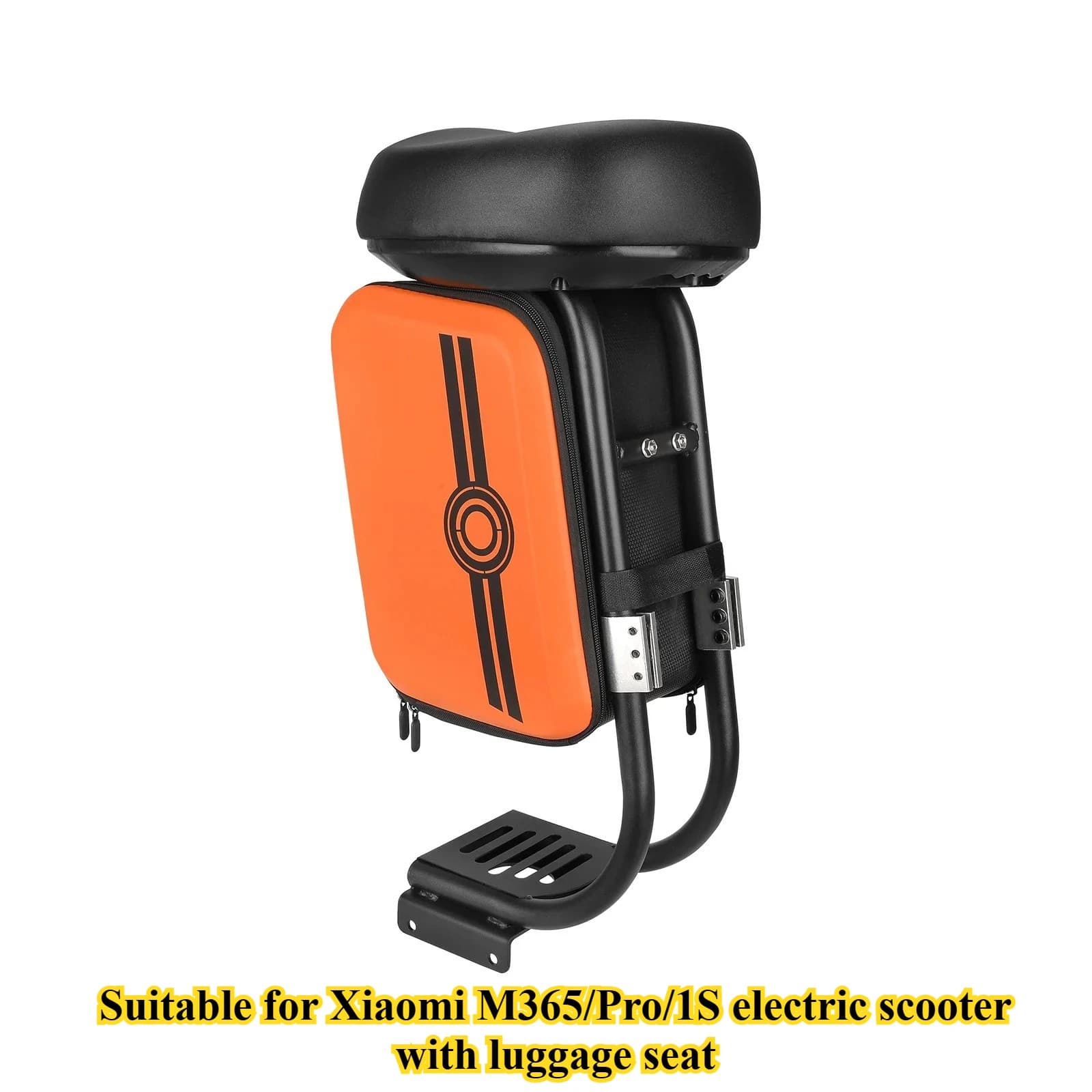 Suitable for scooter Xiaomi M365/Pro/1S with luggage seat Comfortable large seat bag Foldable saddle with shock absorber without drilling