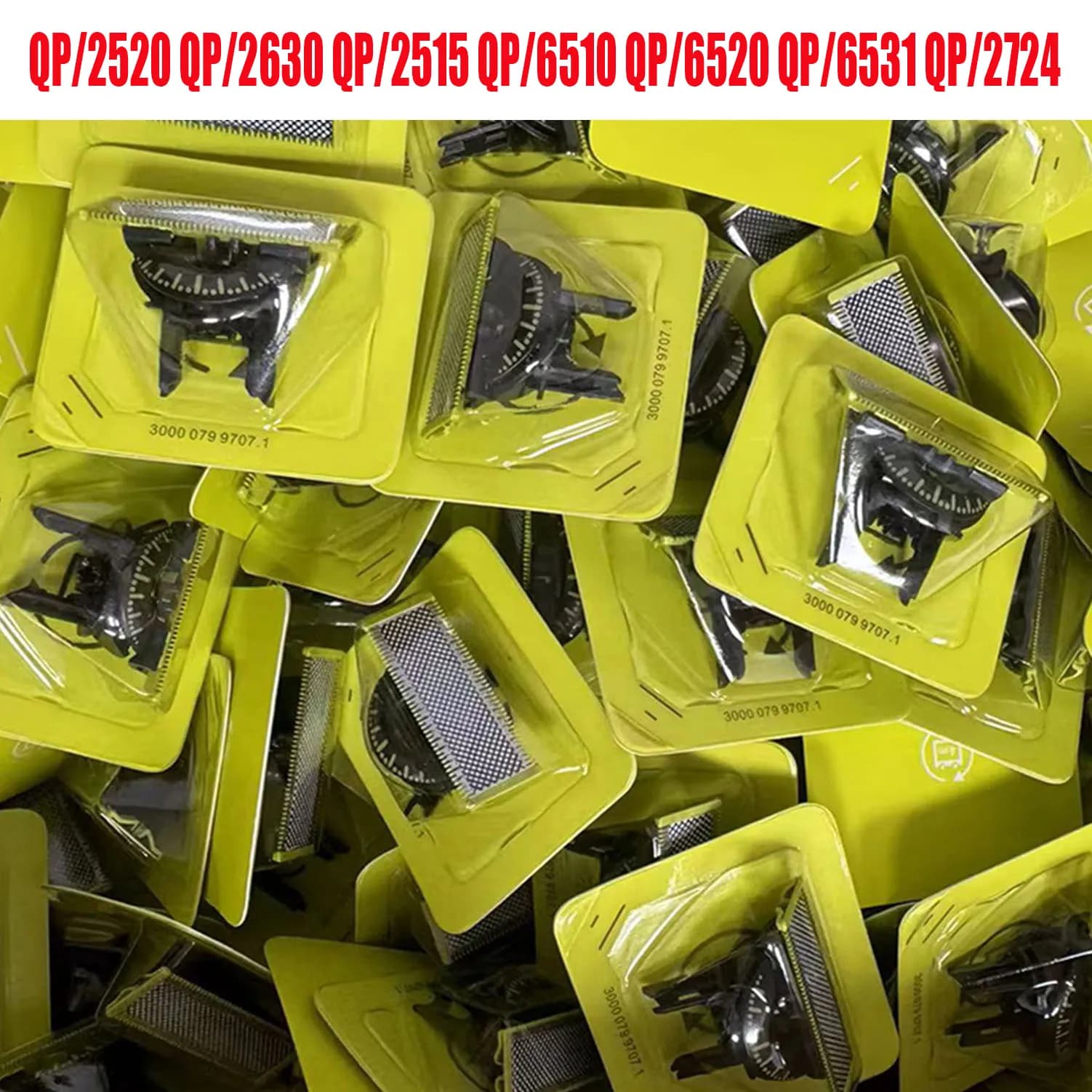 Replacement blade 360 Compatible with OneBlade QP/2520 QP/2630 QP/2515 QP/6510 QP/6520 QP/6531 QP/2724 Electric Rulebarba