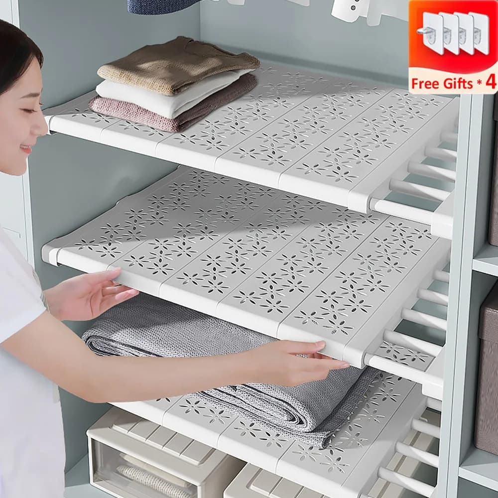 NEW Organizer for adjustable wardrobe Kitchen cabinets Storage cabinet Wall shelf 1pz cabinet