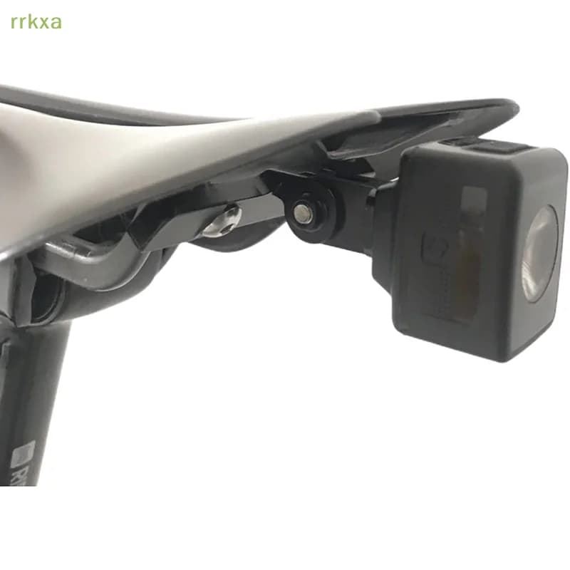 Supporto per lampada in lega di alluminio, 1 pezzo, supporto per luce da bicicletta, supporto per faro, supporto per luce posteriore per bici in lega di alluminio