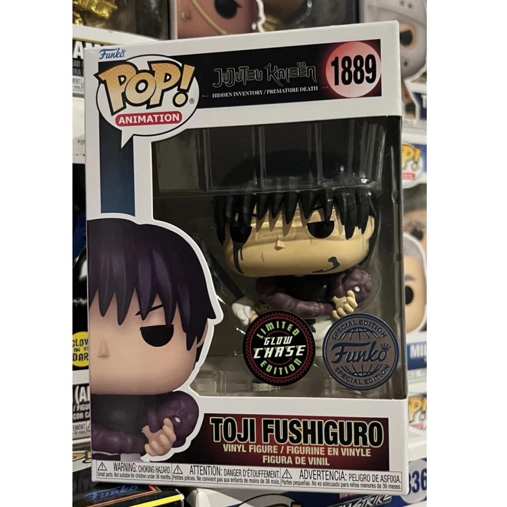 Funko Jujutsu Kaisen Figura anime Pop Fushiguro Toji # 1889 (Chase) Figura in vinile da collezione in edizione limitata, modello giocattolo regalo