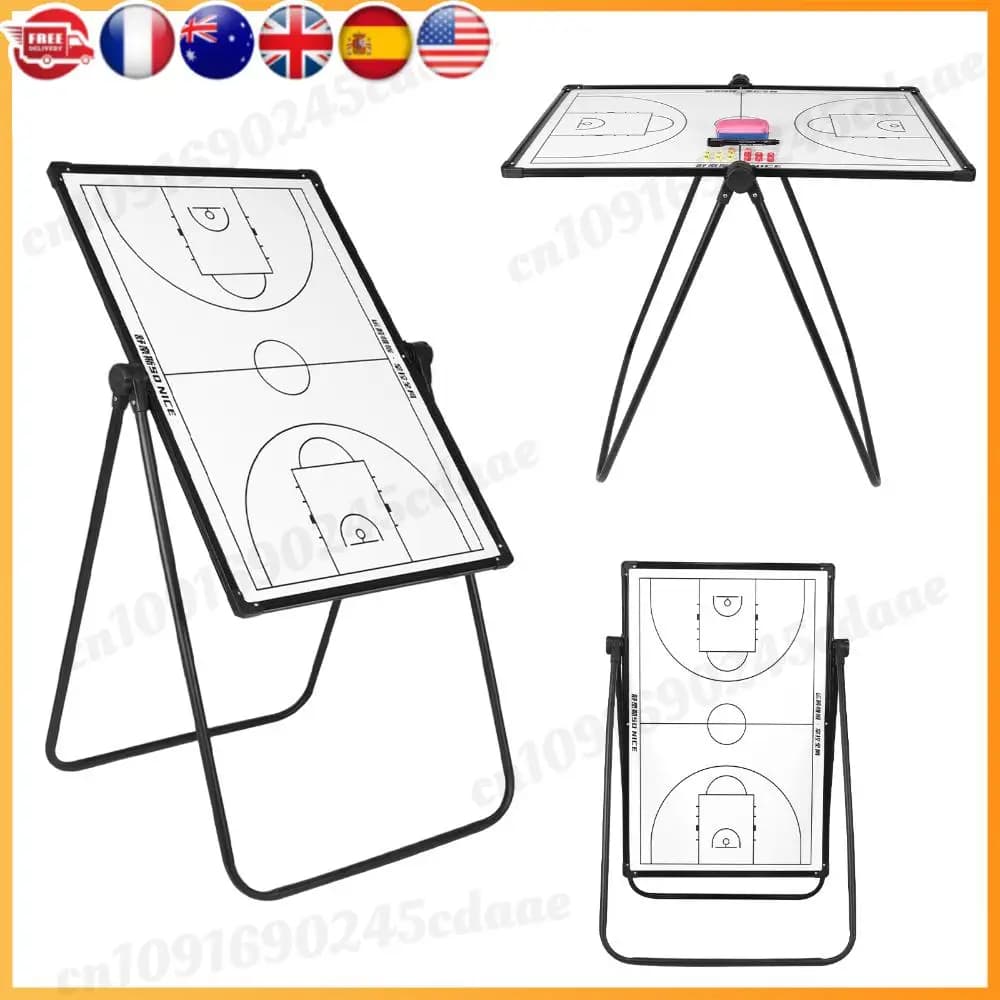 Appunti da calcio portatile con pennarelli Gomma da basket Playbook Board Multiuso per allenatori di pallavolo di calcio di basket