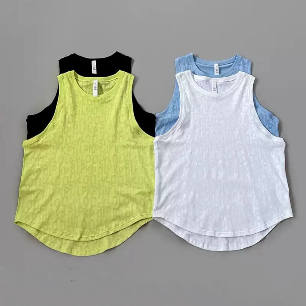 New Sleeveless Sports Shirt for Pilates for Women's Summer Slim Vest Fitness Yoga Shirts With Short Drying Sleeves Top Large Dress