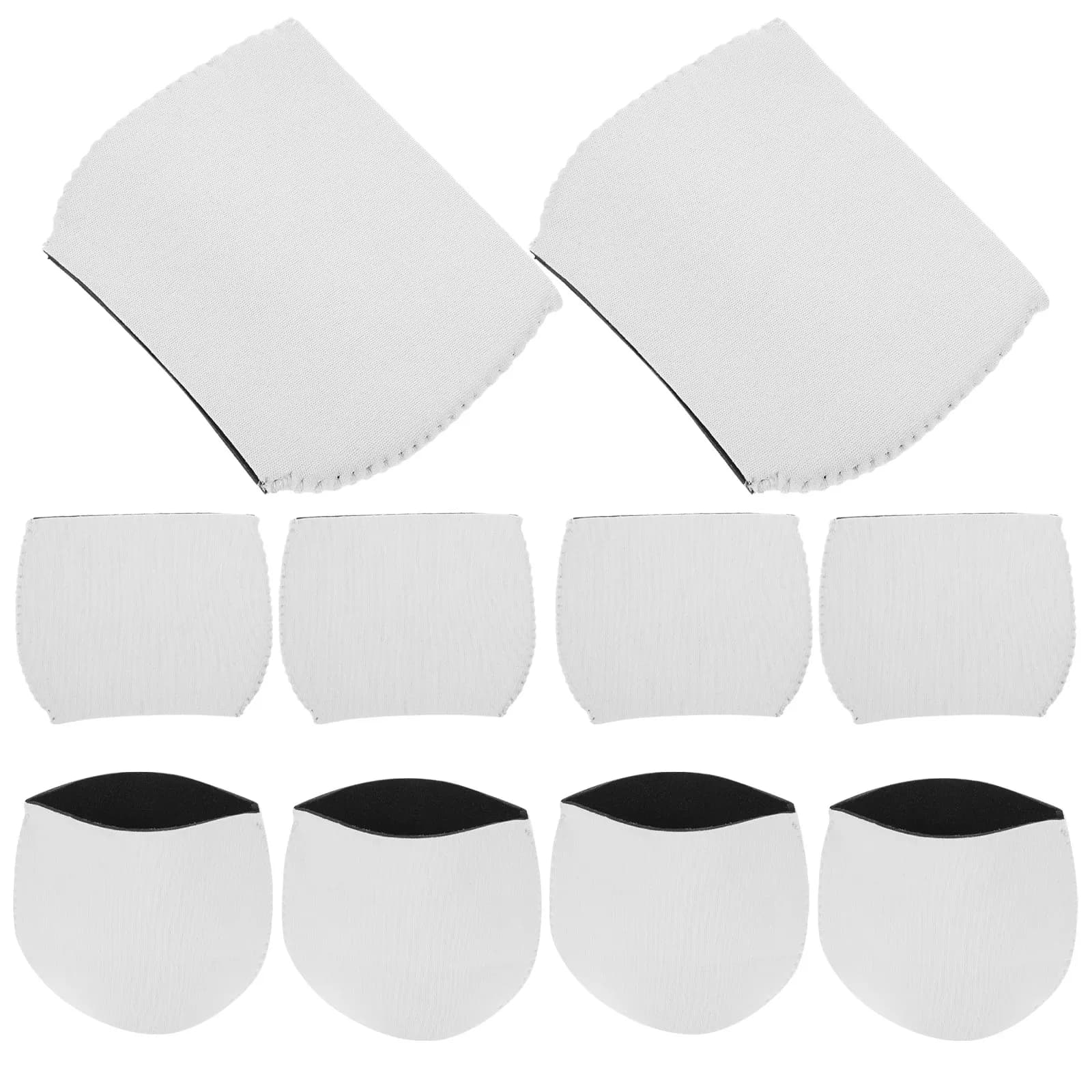 10 Pezzi Manicotti per Calici da Vino in Neoprene, Vuoti per Sublimazione, Coperture Protettive Isolanti per Trasferimento Termico, Fai da Te