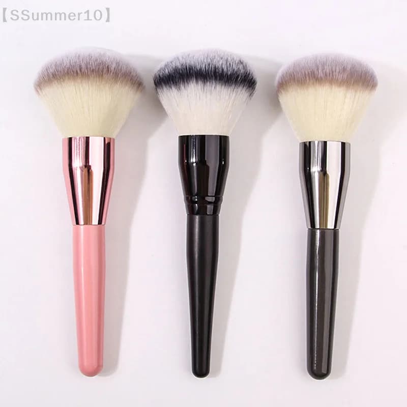 【SSummer10】Pennello per il trucco del viso grande - Pennello per contorno guance, fard, fondotinta, polvere libera, strumento cosmetico per il blush【SS】
