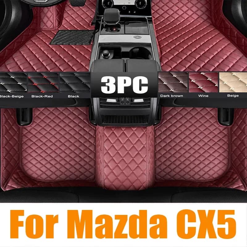 Tappetini per auto personalizzati in TPE originali per Mazda CX5 2013 2014 2015 2016 Tappeto impermeabile Accessori per interni auto