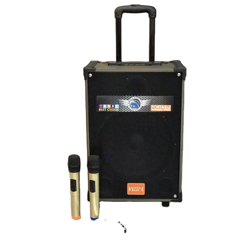 Nuovo sistema home theater da 12 pollici altoparlante Bluetooth Karaoke LT-910/912 cassa di risonanza subwoofer con luce LED altoparlante trolley da 10 pollici