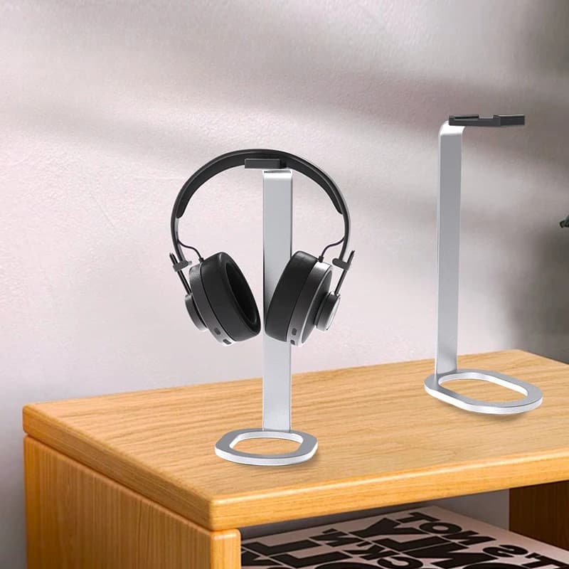 Supporto per cuffie Supporto per cuffie Organizzatore per cuffie in lega di alluminio Accessori per cuffie da gioco universali
