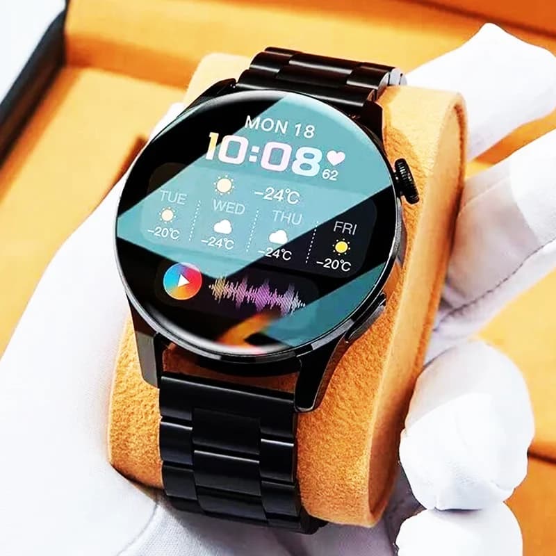 2025 Nuovo Outdoor Bluetooth Chiama Astuto Della Vigilanza Degli Uomini Full Touch Sport Fitness Orologi Da Uomo Impermeabile Frequenza Cardiaca Smartwatch Donne