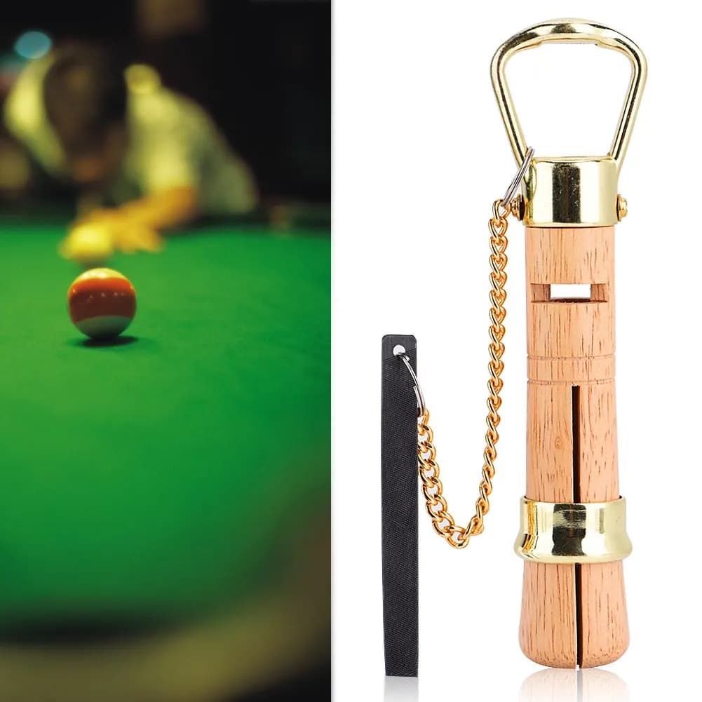 Kit di Riparazione per Stecche da Snooker, Set di Riparazione Punte in Legno con Morsetto e Lima a Spirale per Stecche da 10MM e 11MM