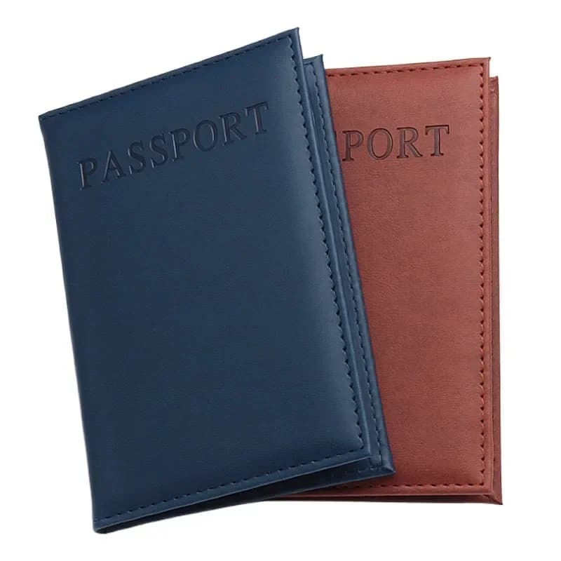 Custodia protettiva per possport in pelle PU da 1 pezzo per custodia protettiva per passaporto da viaggio mondiale, custodia universale per passaporto