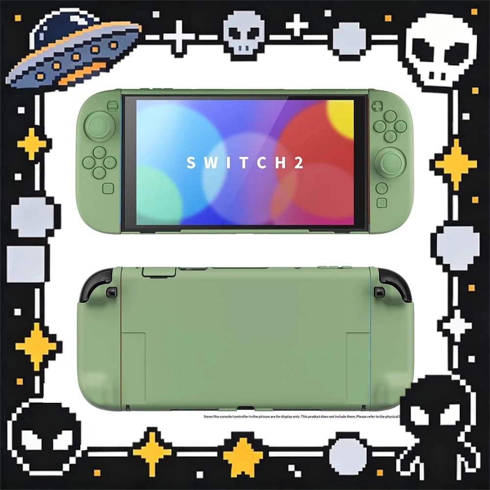 PlayVital Switch2 Grip NS2 Custodia Protettiva Rigida Separata Resistente all'Usura per Console di Gioco con Copertura Posteriore Completa