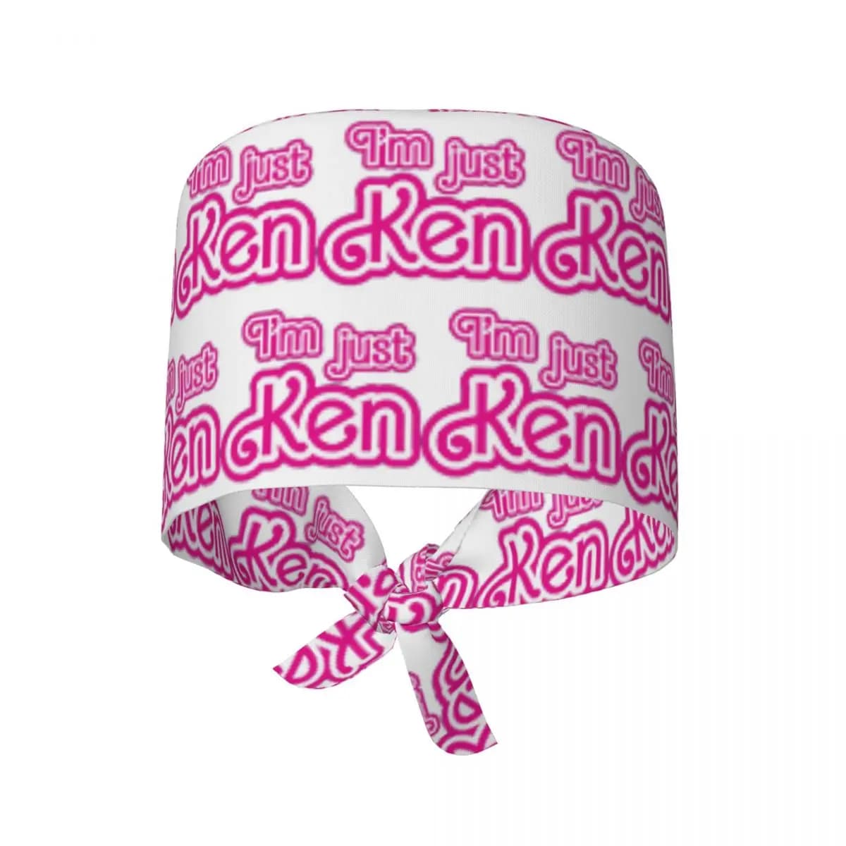 I_m Just Ken Scrub Hat Doctor Working Surgical Cap Men Women Adjustable Nursing Caps for Dentist
