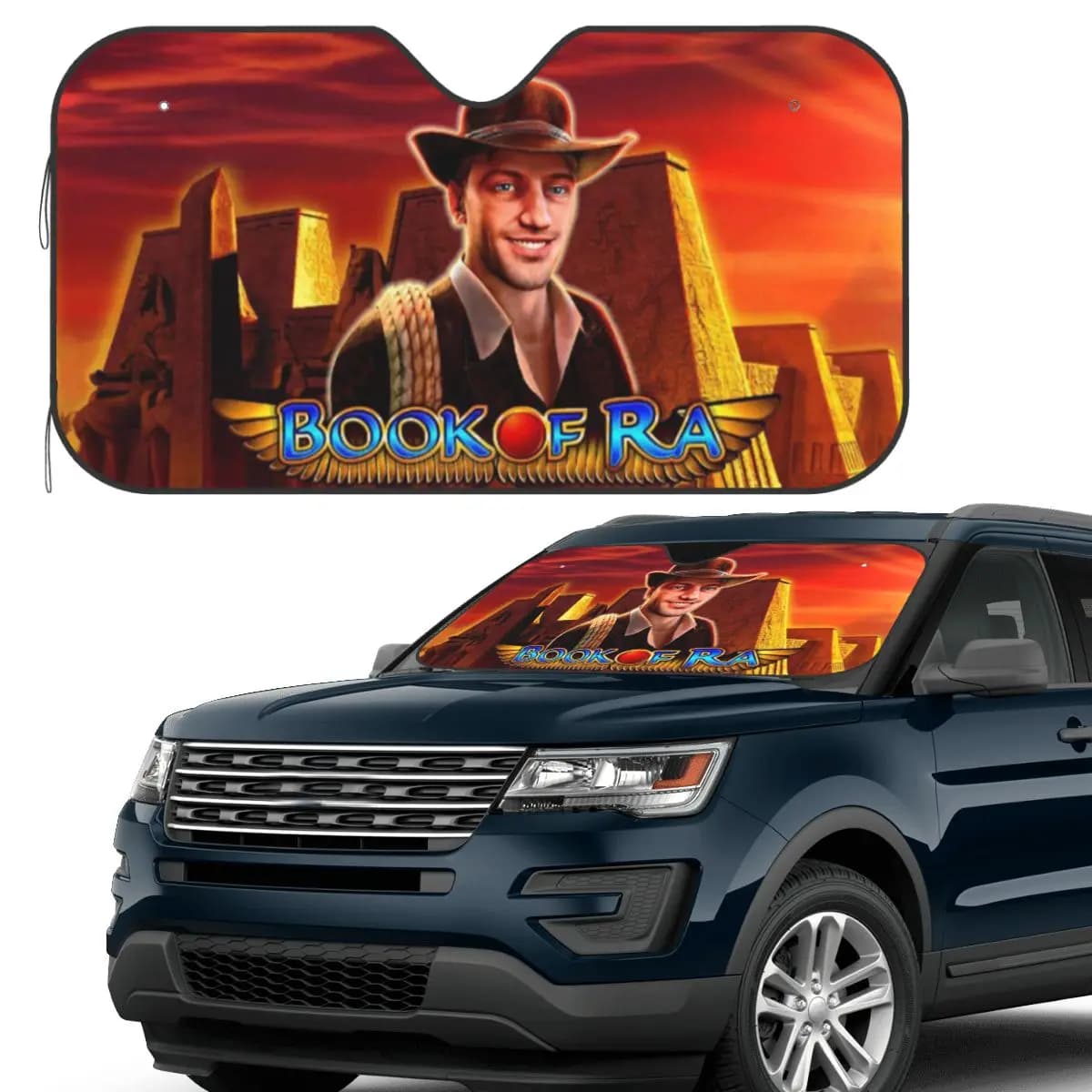 Book Of Ra Parasole Parabrezza Parabrezza anteriore per auto Finestra Parasole Accessori Coperture