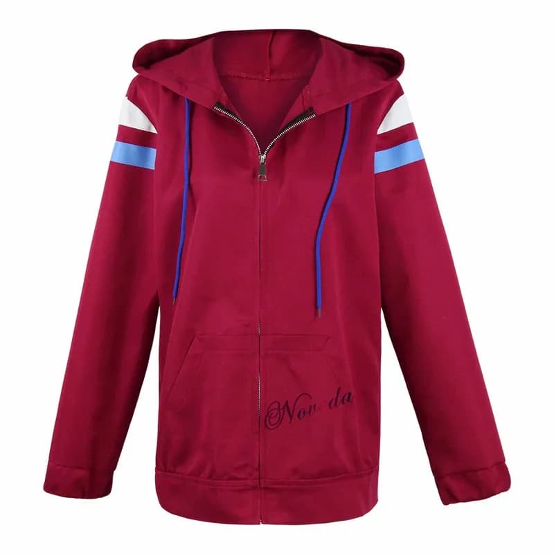2025 11 Vision Scarlet Witch Wanda Maximoff Hoodie Sweatshirt Superhero Supergirl Cosplay Costume Women Zip Up Jacket Hall