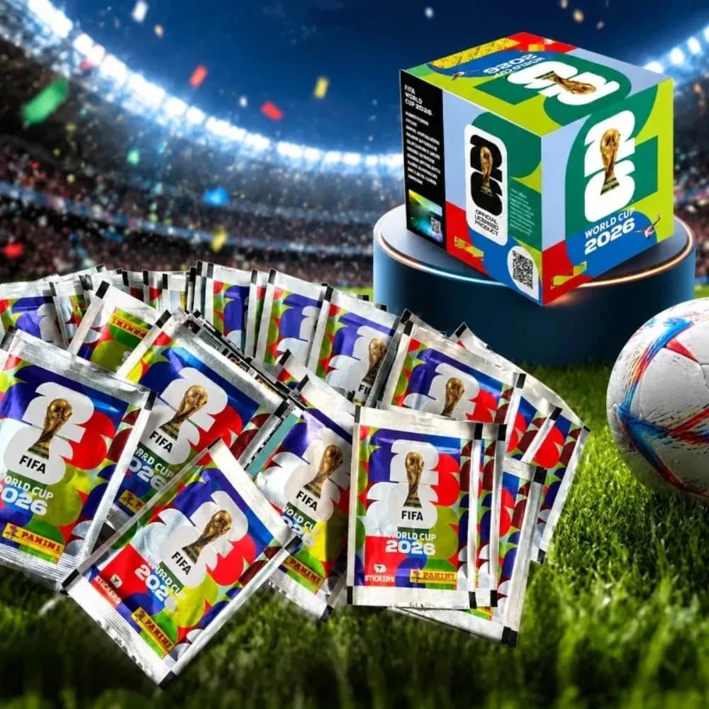 Panini 2026 FIFA World Cup USA Mexico Canada Complete Box Stickers Collectible Football Gift for Fans