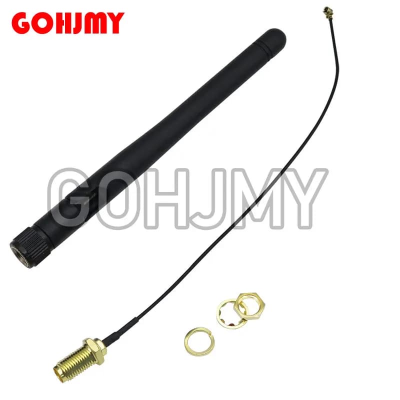 1 set/lotto ESP 8266 ESP8266 modulo ricetrasmettitore Wireless WIFI seriale MT7681 Antenna a guadagno 3DBI