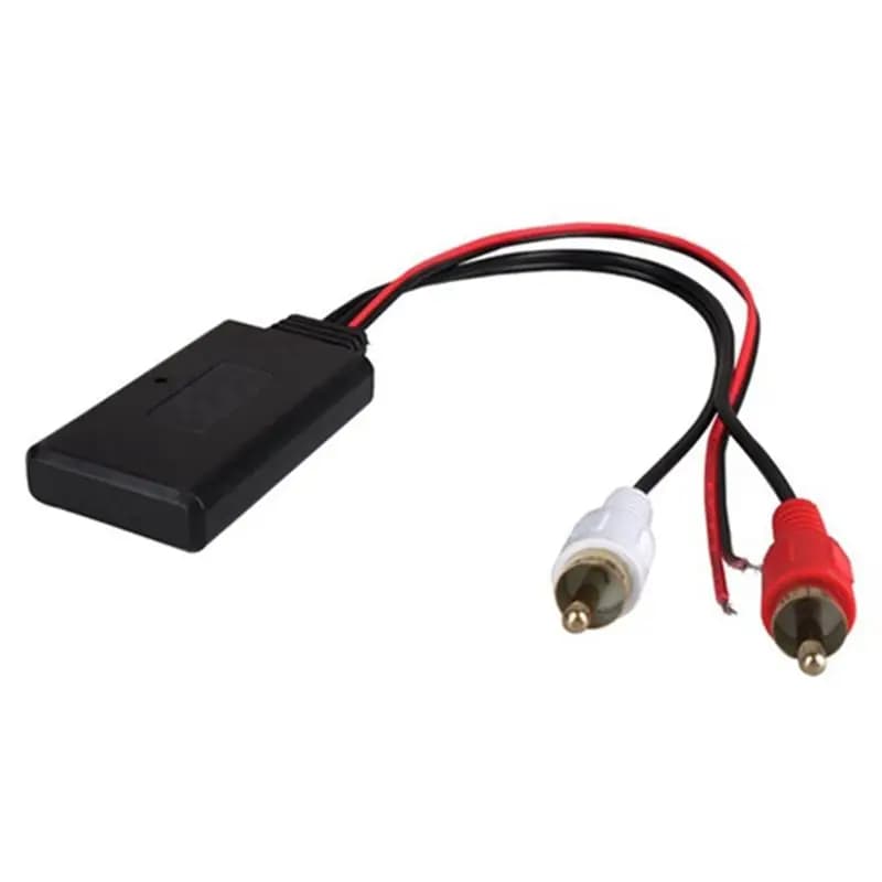 A29F-10Pcs Adattatore audio RCA universale per auto, ricevitore Bluetooth wireless, dispositivo audio Bluetooth AUX per la casa, cavo audio