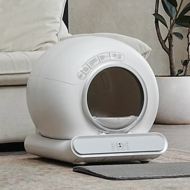 Lettiera automatica intelligente per gatti, autopulente, toilette elettrica per animali domestici, lettiera automatica per gatti