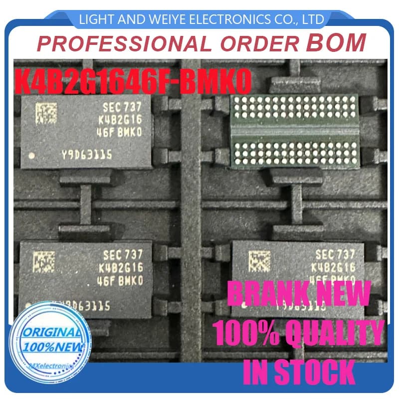 2 PZ K4B2G1646F-BMK0 BGA-96 granulo di memoria FLASH chip di archiviazione prodotto originale originale