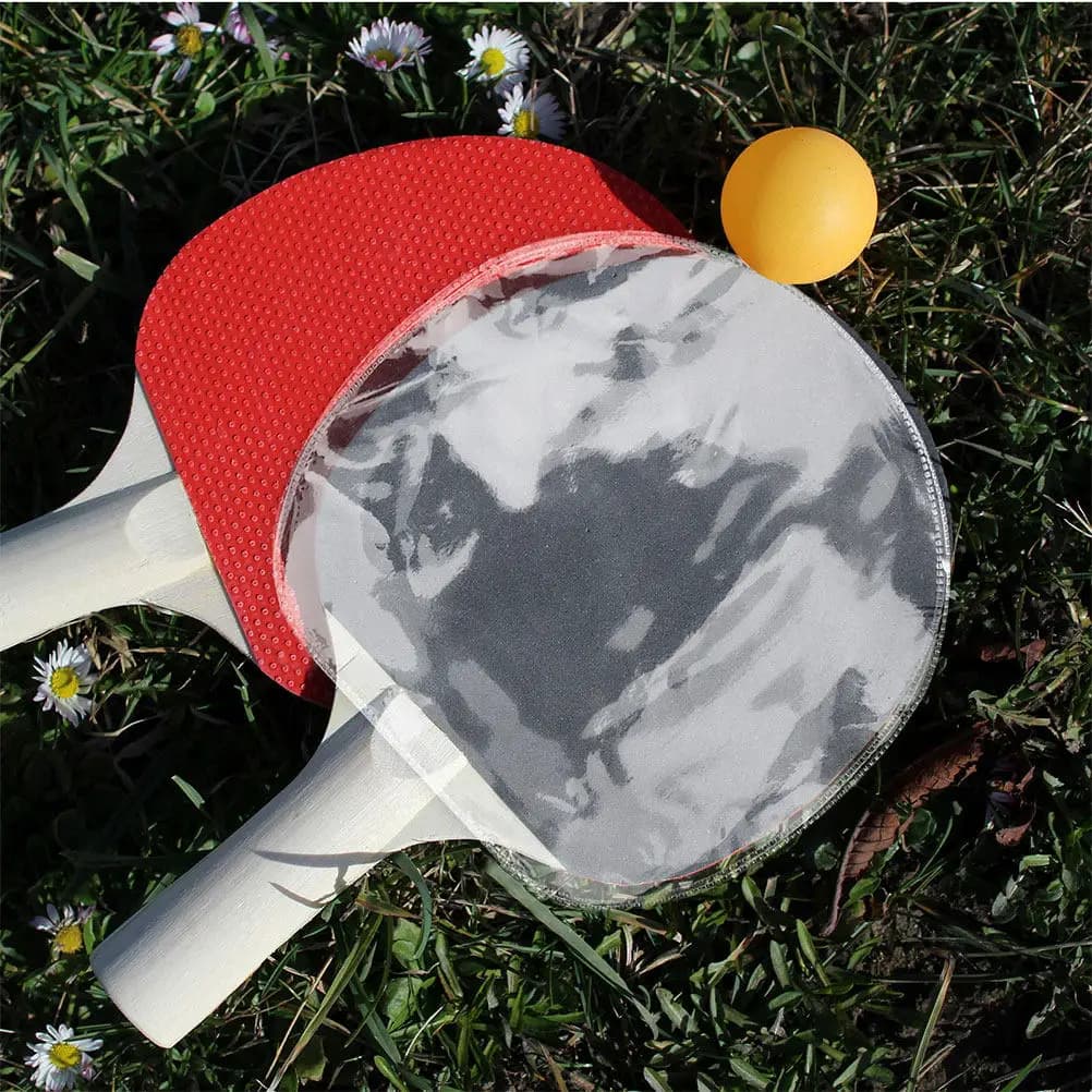 15Pcs Table Tennis Racket Film Ultra Clear Protective Sheet Easy Peel Off Resistant Wear Tear Extends Professional