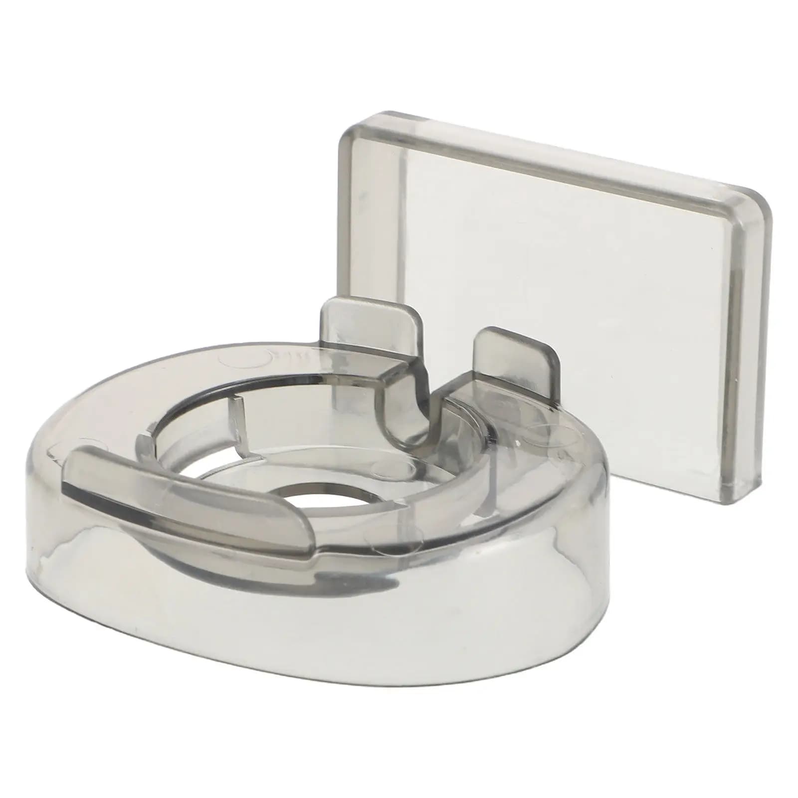 1Set Wall Mounted Watch Charger Holder Storage Rack Space Saving No Drill Adhesive Mount for Smartwatch Charging and Desk
