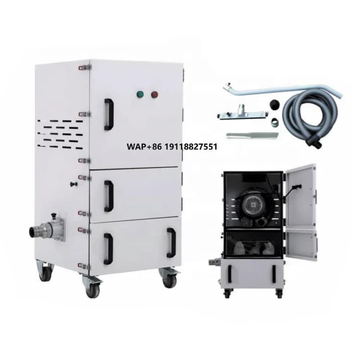1.5kw-4kw High Pressure Industrial Vacuum Cleaner for Workshop, Dust Collector, Gas Treatment Equipment and Grinding Powders