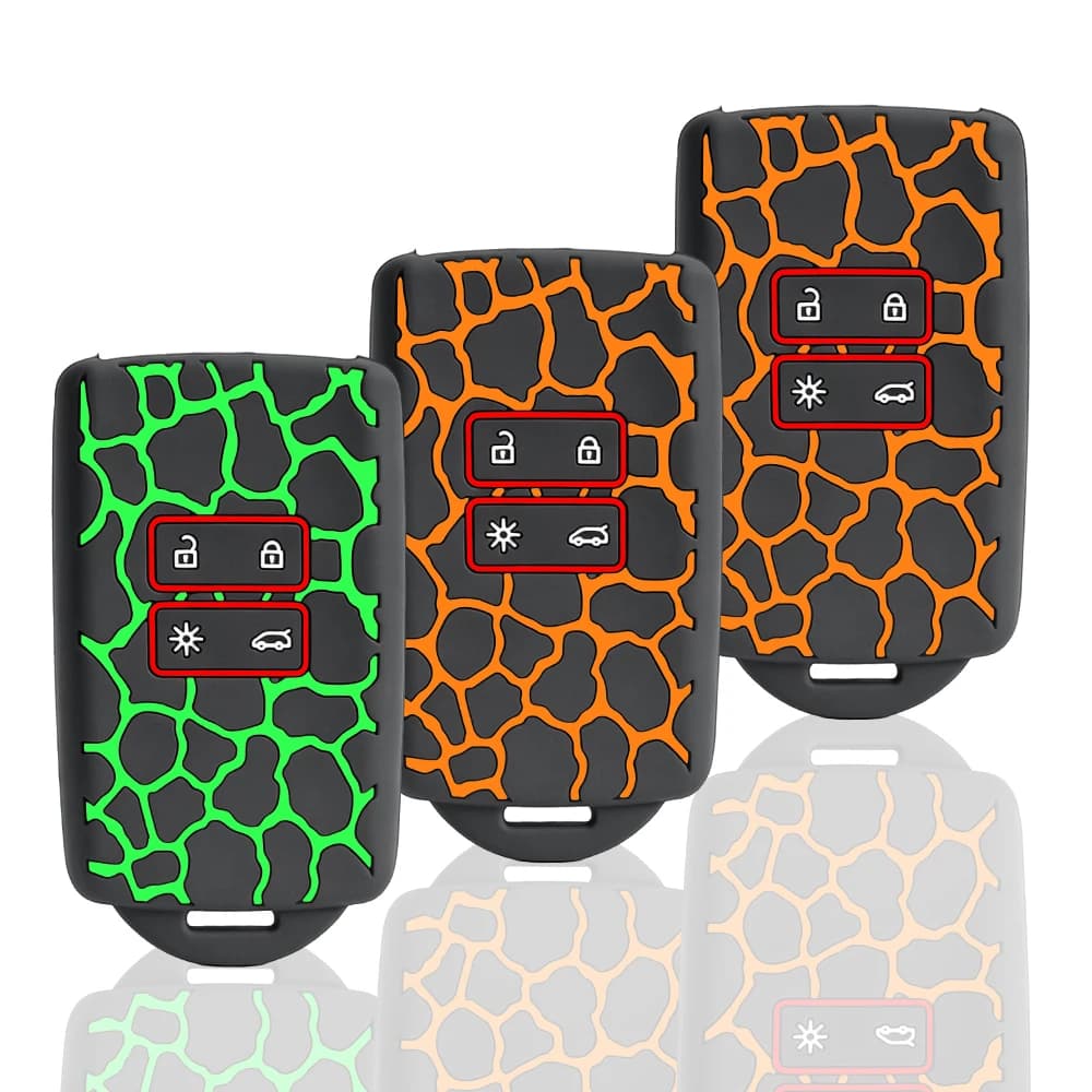 Silicone Key Case Remote Card For Renault Captur 2020 2021 Clio 5 Megane ARKANA Scenic Kadjar Zoe Espace Dacia Sandero Duster
