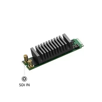 Streaming 60Hz 1080i YUY2 mini HDMI cable 1M 3 Ultra-low latency capture Double SDl video acquisition card M.2 PCIE SDI IN