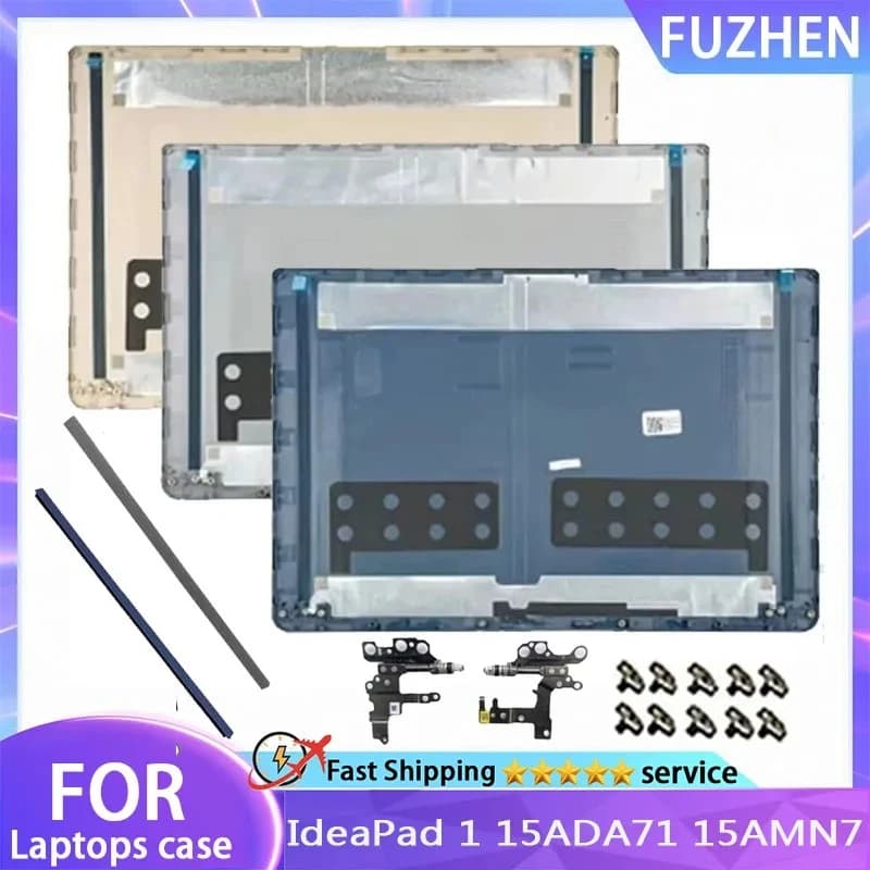 Sostituisci la copertura Per IdeaPad 1 15AMN7 1 15ADA7 2022 Coperture dello schermo Lunetta Cerniere 5CB1F36622 5CB1F36621 5CB1F3662