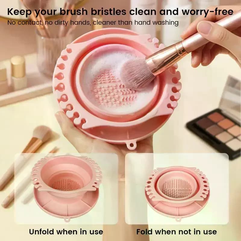 Paint Brush Washer Paint Brush Clean Rinse Cup Basin Brush Cleaning Washer Tank Organizers Brush Holder Palette For Artist Kids