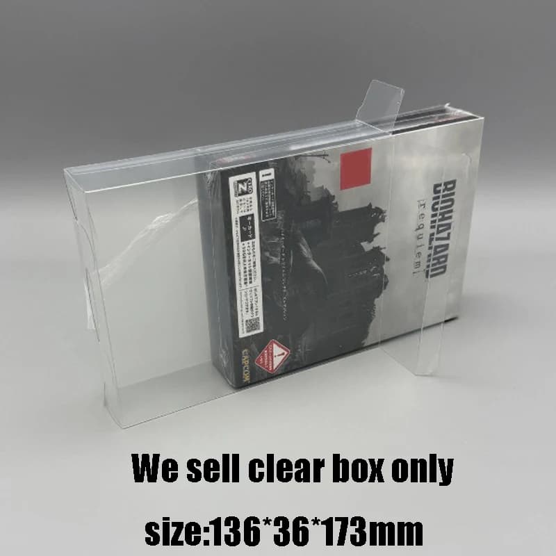 Per NS Switch Resident Evil 9 Versione Giapponese, Custodia Protettiva Trasparente da Collezione per Steelbook Bundle